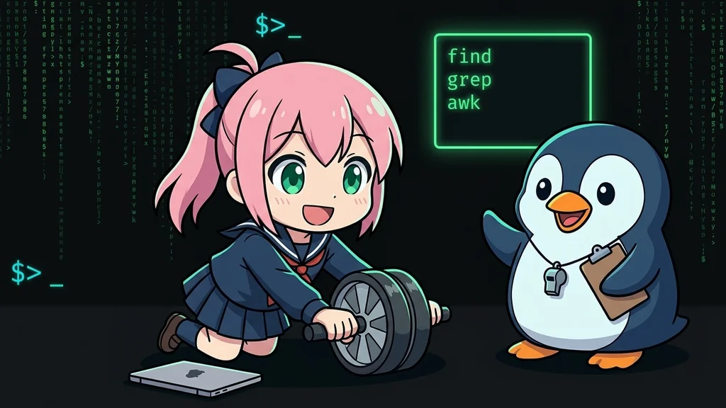 find・grep・awkマスターガイド - 基礎から実践まで