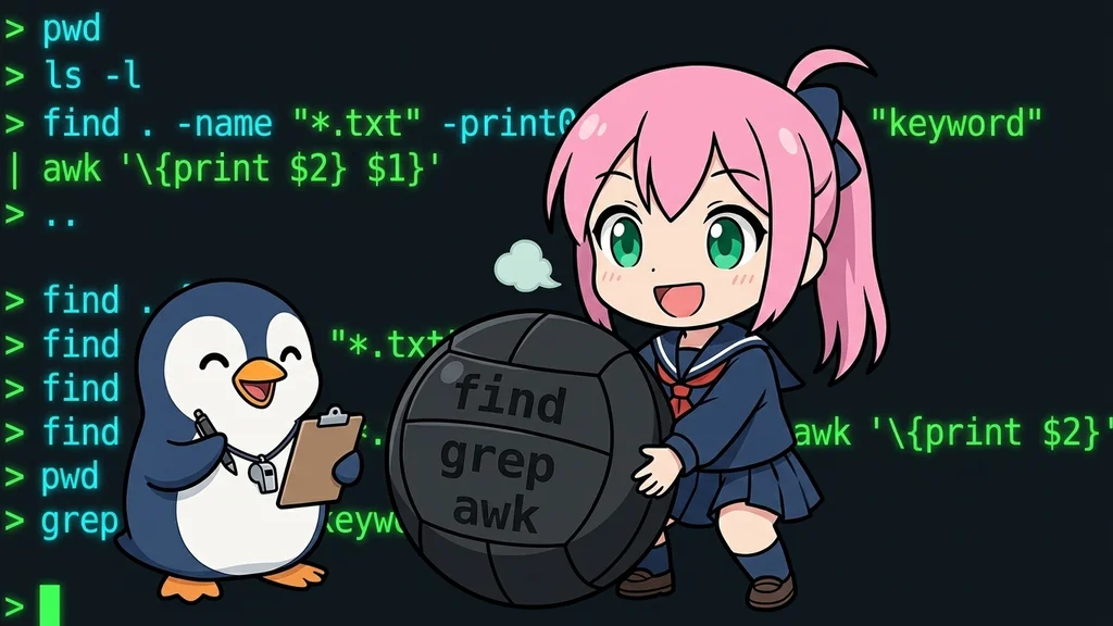 Combinando find, grep e awk - Tecnicas Praticas para o Trabalho Real