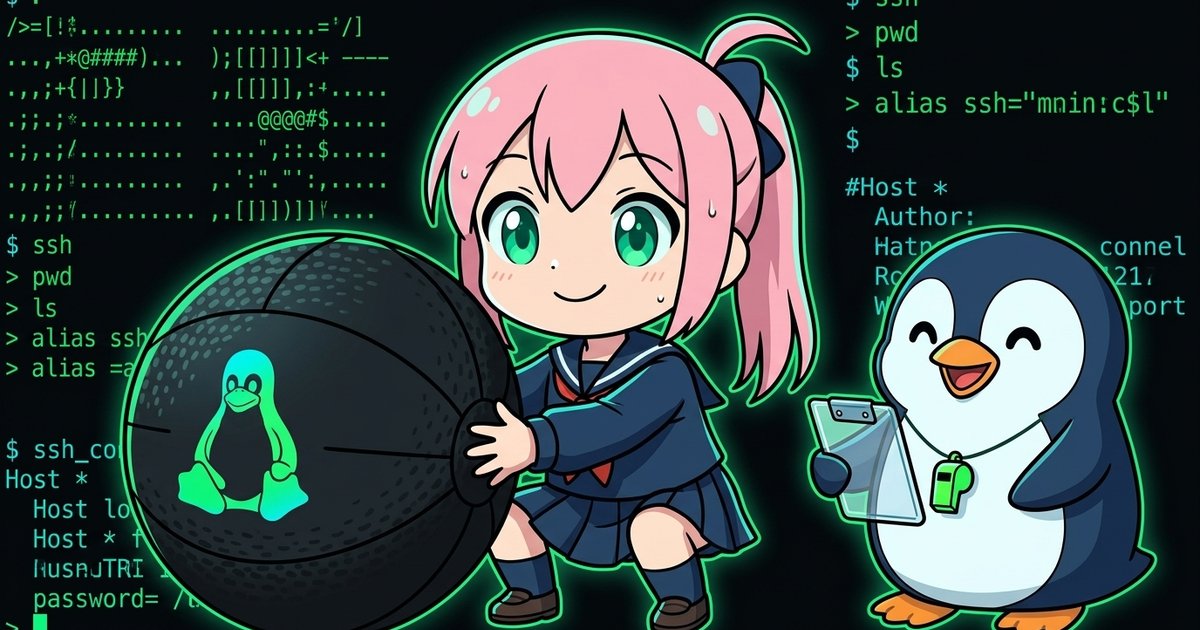 ~/.ssh/config 活用術 - 接続情報を整理する | Penguin Gym Linux
